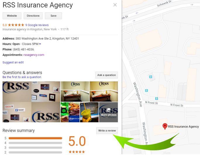 review-insurance-google-kingston